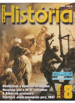 Glatz Ferenc - História 2008/8 Glatz Ferenc - História 2008/8, Budapest 2008 antikvár könyv