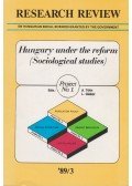 Tóth András,Gábor László - Research Review '89/3.