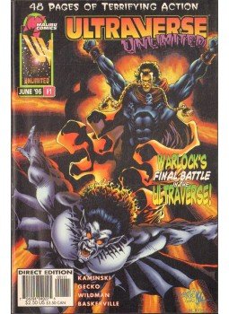 Kaminski, Len, Gecko, Gabriel, Wildman, Andrew - Ultraverse Unlimited Vol. 1. No. 1 Kaminski, Len, Gecko, Gabriel, Wildman, Andrew - Ultraverse Unlimited Vol. 1. No. 1, 1996 antikvár könyv