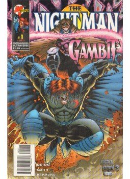Quinn, David, Smith, Dietrich - The Night Man/Gambit Vol. 1. No. 1 Quinn, David, Smith, Dietrich - The Night Man/Gambit Vol. 1. No. 1, 1996 antikvár könyv