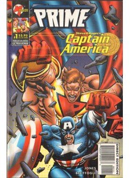 Jones, Gerard, Breyfogle, Norm - Prime/Captain America Vol. 1. No. 1 Jones, Gerard, Breyfogle, Norm - Prime/Captain America Vol. 1. No. 1, 1996 antikvár könyv