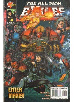 Paniccia, Mark, Chin, Joyce - The All New Exiles Vol. 1. No. 8 Paniccia, Mark, Chin, Joyce - The All New Exiles Vol. 1. No. 8, 1996 antikvár könyv