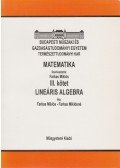 Farkas Miklósné,Farkas Miklós - Matematika III. kötet - Lineáris algebra