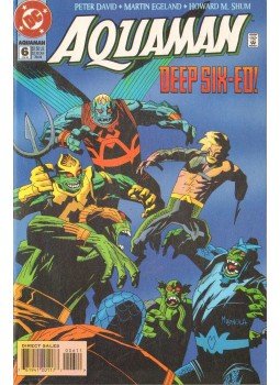 David, Peter, Egeland, Marty - Aquaman 6. David, Peter, Egeland, Marty - Aquaman 6., 1995 antikvár könyv