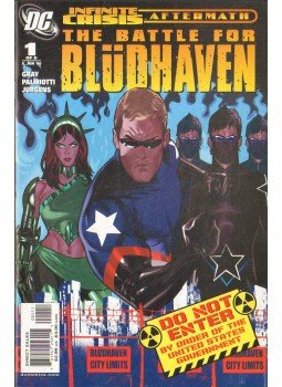 Jurgens, Dan, Palmiotti, Jimmy, Gray, Justin - Crisis Aftermath: The Battle for Bludhaven 1. Jurgens, Dan, Palmiotti, Jimmy, Gray, Justin - Crisis Aftermath: The Battle for Bludhaven 1., 2006 antikvár könyv