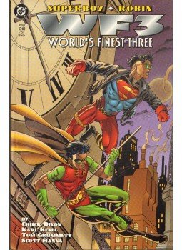 Dixon, Chuck, Kesel, Karl, Grummett, Tom - Superboy/Robin: World's Finest Three 1. Dixon, Chuck, Kesel, Karl, Grummett, Tom - Superboy/Robin: World's Finest Three 1., 1996 antikvár könyv