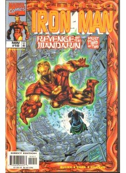 Chen, Sean, Busiek, Kurt - Iron Man Vol. 3. No. 10 Chen, Sean, Busiek, Kurt - Iron Man Vol. 3. No. 10, 1998 antikvár könyv