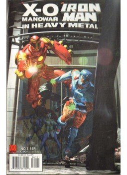 Nicieza, Fabian, Smith, Andy - X-O Manowar/Iron Man: In Heavy Metal Vol. 1. No. 1 Nicieza, Fabian, Smith, Andy - X-O Manowar/Iron Man: In Heavy Metal Vol. 1. No. 1, 1996 antikvár könyv
