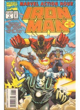 Williams, Anthony, Fein, Eric - Marvel Action Hour Featuring Iron Man Vol. 1. No. 1 Williams, Anthony, Fein, Eric - Marvel Action Hour Featuring Iron Man Vol. 1. No. 1, 1994 antikvár könyv