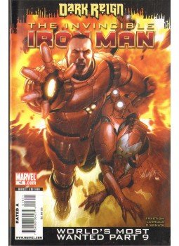 Larroca, Salvador, Fraction, Matt - Invincible Iron Man No. 16 Larroca, Salvador, Fraction, Matt - Invincible Iron Man No. 16, 2009 antikvár könyv