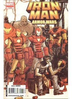 Rousseau, Craig, Caramagna, Joe - Iron Man & the Armor Wars No. 1 Rousseau, Craig, Caramagna, Joe - Iron Man & the Armor Wars No. 1, 2009 antikvár könyv
