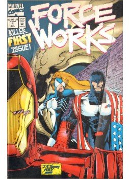 Lanning, Andy, Tenney, Tom, Dan Abnett - Force Works Vol. 1. No. 1 Lanning, Andy, Tenney, Tom, Dan Abnett - Force Works Vol. 1. No. 1, 1994 antikvár könyv
