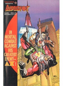 Vanhook, Kevin, Vosburg, Mike - Bloodshot Vol. 1. No. 21 Vanhook, Kevin, Vosburg, Mike - Bloodshot Vol. 1. No. 21, 1994 antikvár könyv