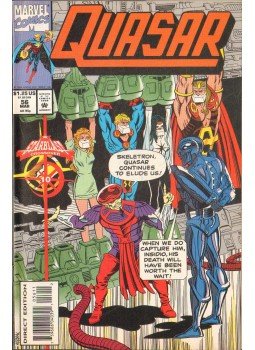 Gruenwald, Mark, Heebink, John - Quasar Vol. 1. No. 56 Gruenwald, Mark, Heebink, John - Quasar Vol. 1. No. 56, 1994 antikvár könyv