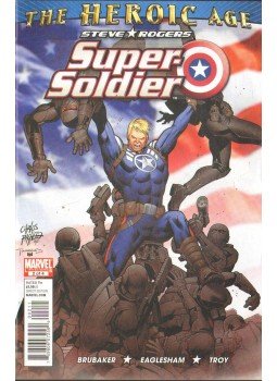 Brubaker, Ed, Eaglesham, Dale - Steve Rogers: Super-Soldier No. 2 Brubaker, Ed, Eaglesham, Dale - Steve Rogers: Super-Soldier No. 2, 2010 antikvár könyv