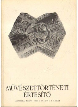 Pogány Ö. Gábor dr. - Művészettörténeti értesítő XV. évf. 3-4. szám, Budapest 1966 antikvár könyv