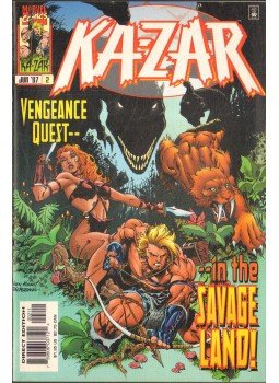 Waid, Mark, Kubert, Andy - Ka-zar Vol. 2. No. 2 Waid, Mark, Kubert, Andy - Ka-zar Vol. 2. No. 2, 1997 antikvár könyv