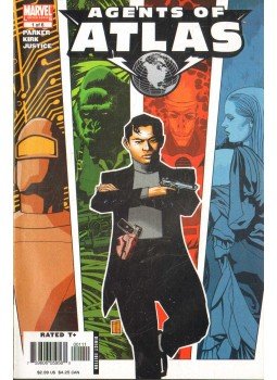 Kirk, Leonard, Jeff Parker - Agents of Atlas No. 1 Kirk, Leonard, Jeff Parker - Agents of Atlas No. 1, 2006 antikvár könyv