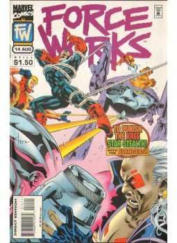 Lanning, Andy, Dan Abnett, Ross, David - Force Works Vol. 1. No. 14 Lanning, Andy, Dan Abnett, Ross, David - Force Works Vol. 1. No. 14, 1995 antikvár könyv