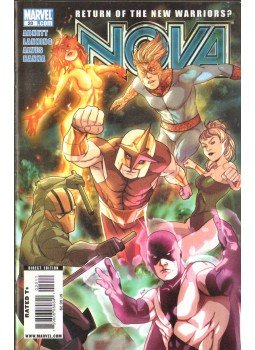 Lanning, Andy, Alves, Wellington, Burges, Geraldo, Dan Abnett - Nova Vol. 1. No. 20 Lanning, Andy, Alves, Wellington, Burges, Geraldo, Dan Abnett - Nova Vol. 1. No. 20, 2009 antikvár könyv