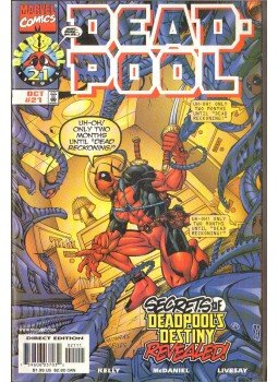 Kelly, Joe Bob, McDaniel, Walter - Deadpool Vol. 1. No. 21 Kelly, Joe Bob, McDaniel, Walter - Deadpool Vol. 1. No. 21, 1998 antikvár könyv