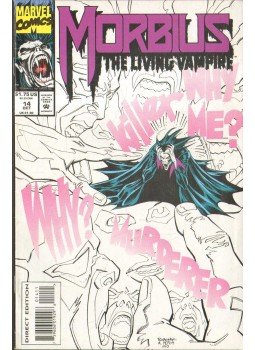 Wagner, Ron, Wright, Gregory, Rubi, Melvin - Morbius: The Living Vampire Vol. 1. No. 14 Wagner, Ron, Wright, Gregory, Rubi, Melvin - Morbius: The Living Vampire Vol. 1. No. 14, 1993 antikvár könyv