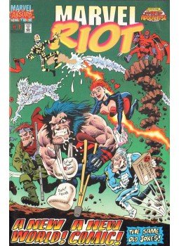Lobdell, Scott, Tyler, Rurik, Barta, Hilary - Marvel Riot Lobdell, Scott, Tyler, Rurik, Barta, Hilary - Marvel Riot, 1995 antikvár könyv