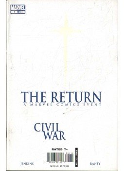 Jenkins, Paul, Raney, Tom - Civil War: The Return No. 1 Jenkins, Paul, Raney, Tom - Civil War: The Return No. 1, 2007 antikvár könyv