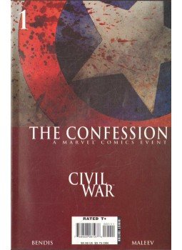 Bendis, Brian Michael, Maleev, Alex - Civil War: The Confession No. 1 Bendis, Brian Michael, Maleev, Alex - Civil War: The Confession No. 1, 2007 antikvár könyv