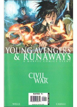 Caselli, Stefano, Wells, Zeb - Civil War: Young Avengers & Runaways No. 1 Caselli, Stefano, Wells, Zeb - Civil War: Young Avengers & Runaways No. 1, 2006 antikvár könyv