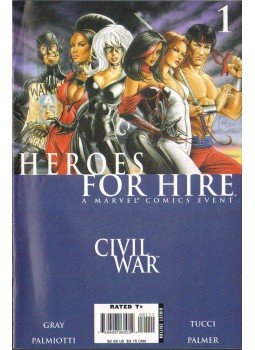 Palmiotti, Jimmy, Gray, Justin, Tucci, Billy, Tom Palmer - Heroes for Hire No. 1 Palmiotti, Jimmy, Gray, Justin, Tucci, Billy, Tom Palmer - Heroes for Hire No. 1, 2006 antikvár könyv
