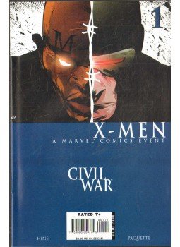 Paquette, Yanick, David Hine - Civil War: X-Men No. 1 Paquette, Yanick, David Hine - Civil War: X-Men No. 1, 2006 antikvár könyv
