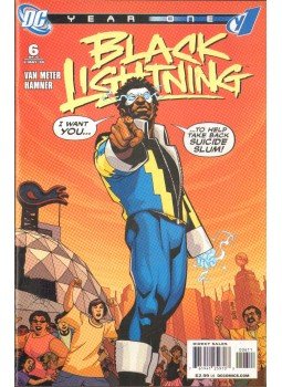 van Meter, Jen, Hamner, Cully - Black Lightning: Year One 6. van Meter, Jen, Hamner, Cully - Black Lightning: Year One 6., 2009 antikvár könyv