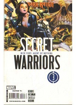 Bendis, Brian Michael, Hickman, Jonathan, Caselli, Stefano - Secret Warriors No. 3 Bendis, Brian Michael, Hickman, Jonathan, Caselli, Stefano - Secret Warriors No. 3, 2009 antikvár könyv