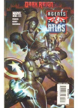 Hardman, Gabriel, Henry, Clayton - Agents of Atlas No. 3 Hardman, Gabriel, Henry, Clayton - Agents of Atlas No. 3, 2009 antikvár könyv
