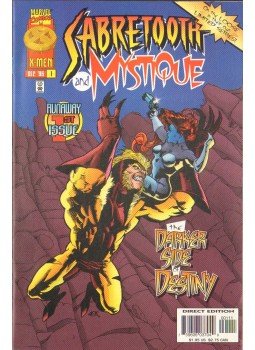 González, Jorge, Olivetti, Ariel - Mystique & Sabretooth Vol. 1. No. 1 González, Jorge, Olivetti, Ariel - Mystique & Sabretooth Vol. 1. No. 1, 1996 antikvár könyv
