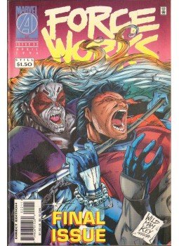 Lanning, Andy, Wildman, Andrew, Dan Abnett - Force Works Vol. 1. No. 22 Lanning, Andy, Wildman, Andrew, Dan Abnett - Force Works Vol. 1. No. 22, 1996 antikvár könyv