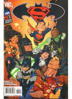 Albuquerque, Rafael, Johnson, Mike, Michael Green - Superman/Batman 51. Albuquerque, Rafael, Johnson, Mike, Michael Green - Superman/Batman 51., 2008 antikvár könyv