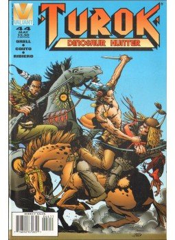 Grell, Mike, Couto, Mozart - Turok Dinosaur Hunter Vol. 1. No. 44 Grell, Mike, Couto, Mozart - Turok Dinosaur Hunter Vol. 1. No. 44, 1996 antikvár könyv