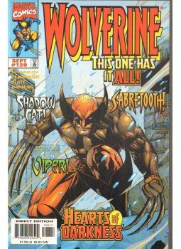 Claremont, Chris, Platt, Stephen, Unzuetta, Angel - Wolverine Vol. 1. No. 128 Claremont, Chris, Platt, Stephen, Unzuetta, Angel - Wolverine Vol. 1. No. 128, 1998 antikvár könyv