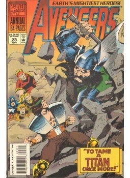 Thomas, Roy, Milgrom, Al, Buscema, John - The Avengers Annual Vol. 1. No. 23 Thomas, Roy, Milgrom, Al, Buscema, John - The Avengers Annual Vol. 1. No. 23, 1994 antikvár könyv