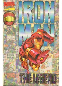 Lanning, Andy, Grindberg, Tom, Cheung, Jim, Sanderson, Peter, Candelario, Harry - Iron Man: The Legend Vol. 1. No. 1 Lanning, Andy, Grindberg, Tom, Cheung, Jim, Sanderson, Peter, Candelario, Harry - Iron Man: The Legend Vol. 1. No. 1, 1996 antikvár könyv