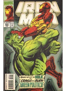 Kaminski, Len, Hopgood, Kevin - Iron Man Vol. 1. No. 305 Kaminski, Len, Hopgood, Kevin - Iron Man Vol. 1. No. 305, 1994 antikvár könyv