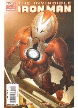Larroca, Salvador, Fraction, Matt - Invincible Iron Man No. 11 Larroca, Salvador, Fraction, Matt - Invincible Iron Man No. 11, 2009 antikvár könyv