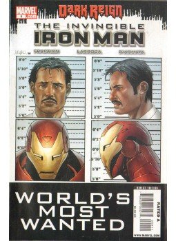 Larroca, Salvador, Fraction, Matt - Invincible Iron Man No. 9 Larroca, Salvador, Fraction, Matt - Invincible Iron Man No. 9, 2009 antikvár könyv