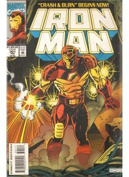 Kaminski, Len, Hopgood, Kevin - Iron Man Vol. 1. No. 301 Kaminski, Len, Hopgood, Kevin - Iron Man Vol. 1. No. 301, 1994 antikvár könyv