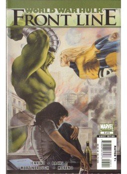 Jenkins, Paul, Martinbrough, Shawn, Bachs, Ramon - World War Hulk: Front Line No. 5 Jenkins, Paul, Martinbrough, Shawn, Bachs, Ramon - World War Hulk: Front Line No. 5, 2007 antikvár könyv