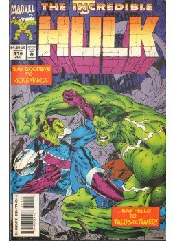 David, Peter, Cruz, Roger - The Incredible Hulk Vol. 1. No. 419 David, Peter, Cruz, Roger - The Incredible Hulk Vol. 1. No. 419, 1994 antikvár könyv