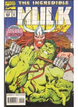David, Peter, Frank, Gary - The Incredible Hulk Vol. 1. No. 422 David, Peter, Frank, Gary - The Incredible Hulk Vol. 1. No. 422, 1994 antikvár könyv