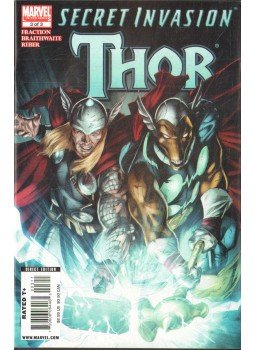 Fraction, Matt, Braithwaite, Dougie - Secret Invasion: Thor No. 3 Fraction, Matt, Braithwaite, Dougie - Secret Invasion: Thor No. 3, 2008 antikvár könyv